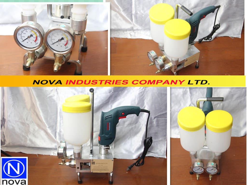 NOVA HIgh Pressure Double Liquid Injection Pump Machine